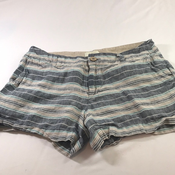 St. Tropez Pants - St. Tropez West linen shorts size 4